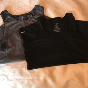 Athletic workout tanks